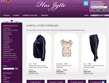 Tablet Screenshot of hosjytte.dk
